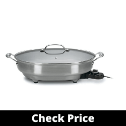 Cuisinart CSK-150 Nonstick Oval Electric Skillet