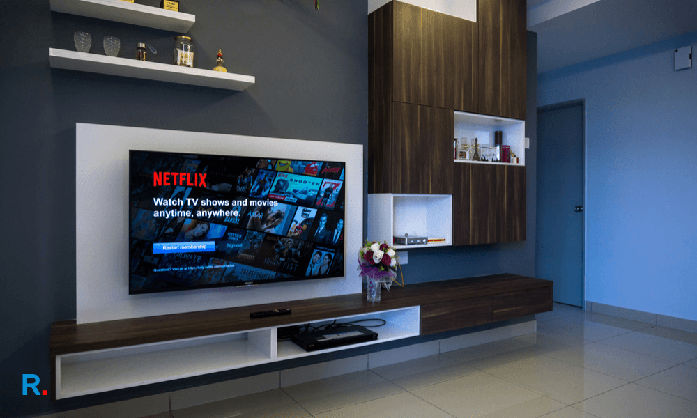 best android tv in India apartment room